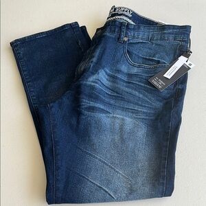 Dark Indigo Slim Fit Jeans for Men